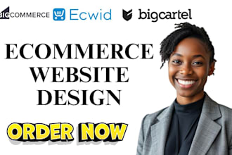 redesign ecwid, big cartel, bigcommerce, stan store dropshipping