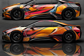 design professional vinyl decals and car wraps
