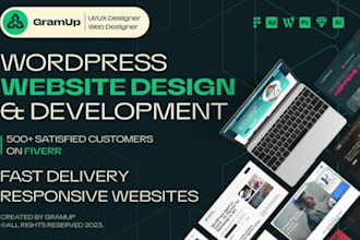 rebuild, edit wordpress website, wordpress customization