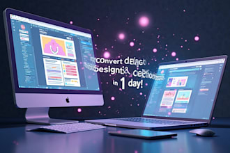 convert figma PSD to responsive HTML CSS tailwind