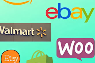 dropshipping service profit share on ebay or walmart, tiktok shop