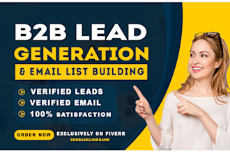 do google map scraping,b2b lead generation,yellow pages,linkdin leads,email,yell