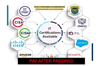 pass pmp, prince2, csm, psm, safe, cbap, ccba, cisco, cism, cisa, itil