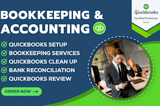do quickbooks monthly bookkeeping and reconciliation