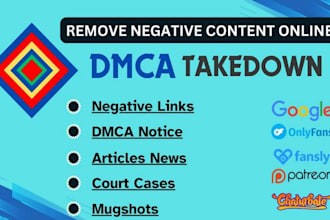 permanently remove mugshots, article, news, leak photo on google under dmca