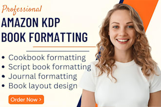 do kdp book formatting journal formatting script formatting cookbook formatting
