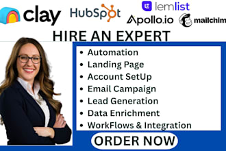 automate workflows using clay com hubspot apollo io klaviyo and yotpo