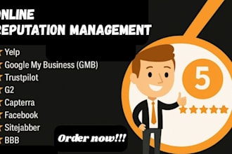 do online reputation management, ORM service for your brand or personal name