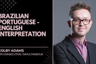 interpret between brazilian portuguese and english online