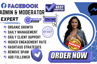 be your facebook group or page admin or moderator