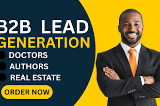 provide leads for real estate, authors, lawyers, doctors, coaches and investors