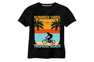 design trendy and custom t shirt graphics