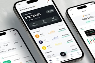 develop crypto app blockchain app web3 developer wallet app