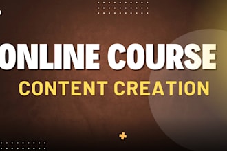 do online course content PPT slides course video course upload