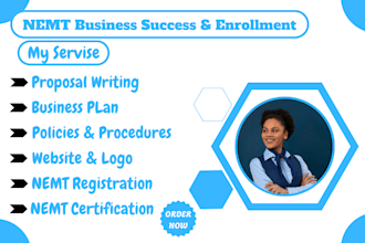 create nemt business plans, policies, procedures, and full setup support