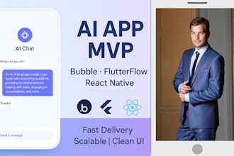 build responsive web and mobile apps using bubble flutterflow glide no code mvp