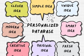 make you a database spreadsheet on notion