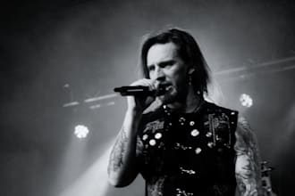 offer lyrics and male vocals for rock and metal music
