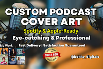 design podcast cover art for coaches on spotify and apple platforms