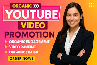 do youtube promotion shoutout organic subscribers and views for channel growth