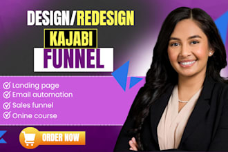 design kajabi sales page, kajabi landing page website for kajabi online course