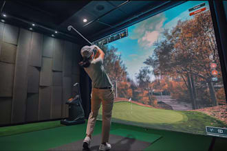 renovate golf simulator sport arena,golf showroom,gymasium, car care centre 370k