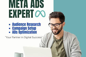 create facebook ad and meta ad campaign for your real estate