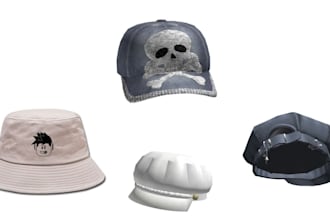 create stunning roblox ugc, hair, accessories, ugc assets