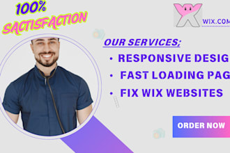 design an interactive wix studio website with unlimited revision,3d animated web