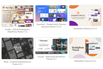 build a professional wordpress website using premium themes and plugins
