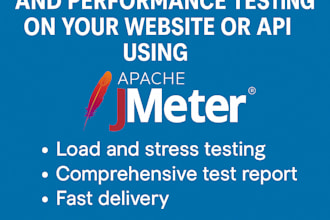 do performance and stress testing on your apis using jmeter
