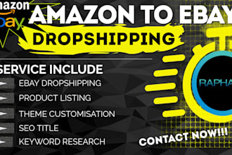 do amazon to ebay dropshipping product listing with autods