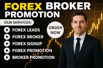 promote forex broker promotion, forex leads and recruit investors with traders