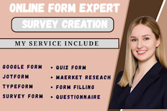 do online form typeform questionnaire jotform, google form for market research