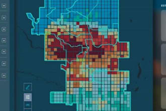 perform spatial analysis and interpret gis data