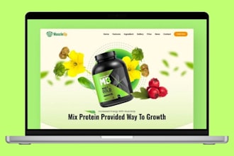 private label supplement shopify website nutraceutical website supplement store