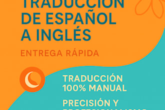 translate texts from spanish to english professionally