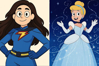 draw cartoon portrait of you in steven universe style