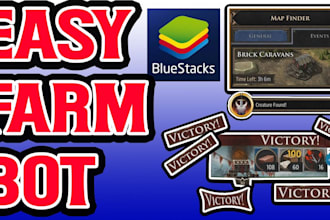 develop cheated bot, farm bot, game playing bot, rpg bot, mmorpg game bot