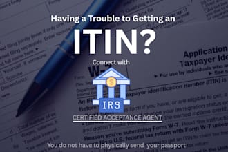 help you to get itin individual taxpayer number