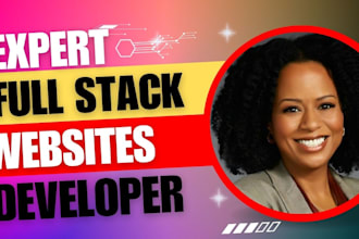 do ai software development, full stack website backend, front end developer