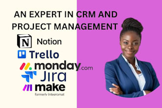 setup n8n notion jira asana trello makecom made com monday crm make scenerio bug