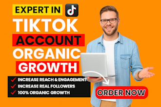 grow and promote your tiktok account followers organically