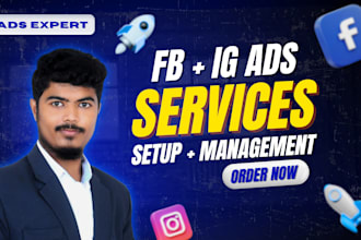 be your expert meta facebook instagram ads campaign manager, fb ad specialist