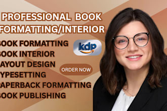 design paperback book interior book formatting amazon kdp book publishing