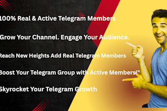 professionally manage your telegram community managements group or channel