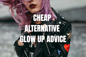 help you glow up using alt and edgy beauty rules