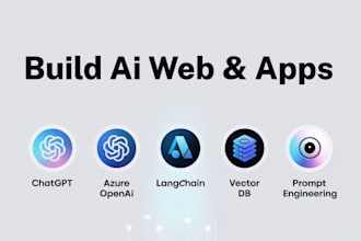 build ai powered websites and apps using chatgpt, azure openai, and langchain