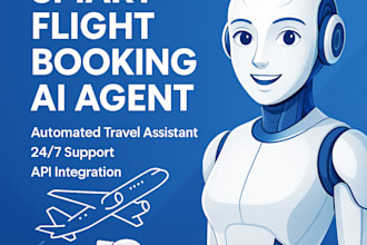 build smart flight booking ai agent, travel assistant, ravel bot automation