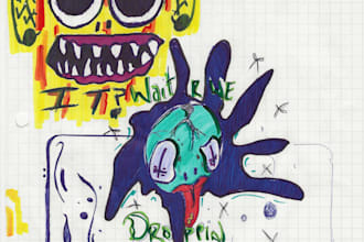 design album cover, poster, and youtube artwork